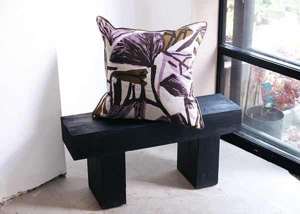 'Field' I Square Cushion