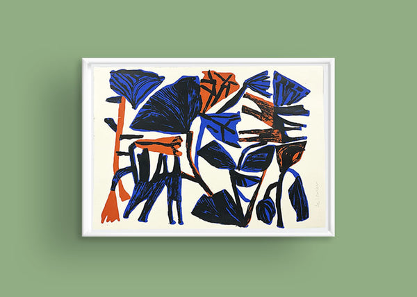 'Field' I 50 x 70 cm Screen Print
