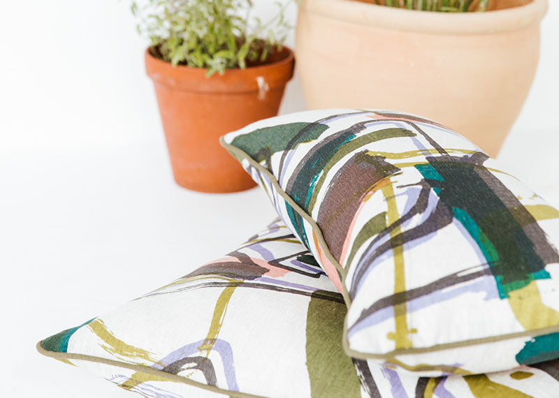 'Monolith' I Square Cushion