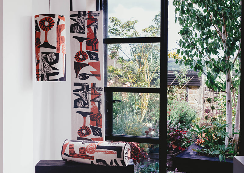 'Figures' I Tall Lampshade I Case of 2