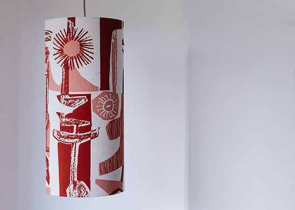 'Figures' I Tall Lampshade