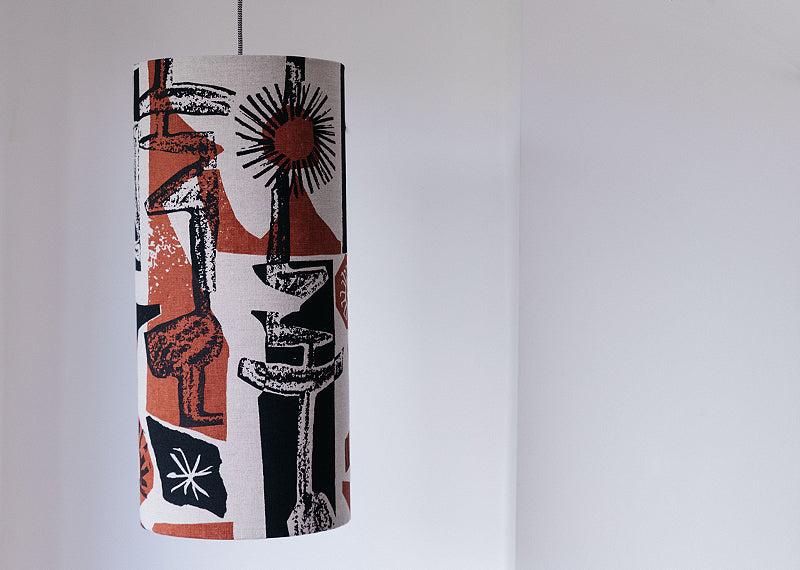 'Figures' I Tall Lampshade I Case of 2