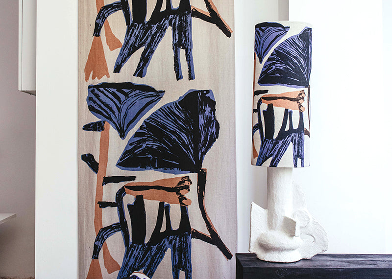 'Field' I Tall Lampshade